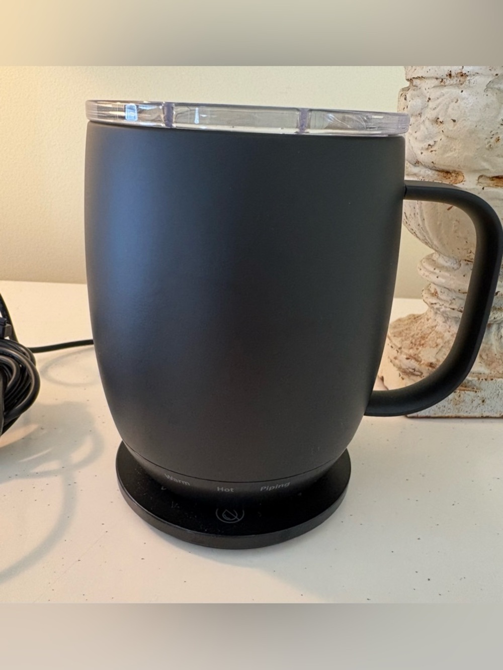 Nextmug Self Heating Mug - Matte Black 14 oz - Picture 3 of 4